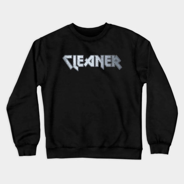 Cleaner Crewneck Sweatshirt by KubikoBakhar